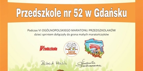 VI Ogólnopolski Maraton Przedszkolaków #SprintemdoMaratonu