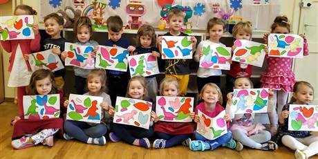 Powiększ grafikę: Warsztaty artystyczne Kids&Art "Dzień dinozaura - malowanie nożyczkami" 